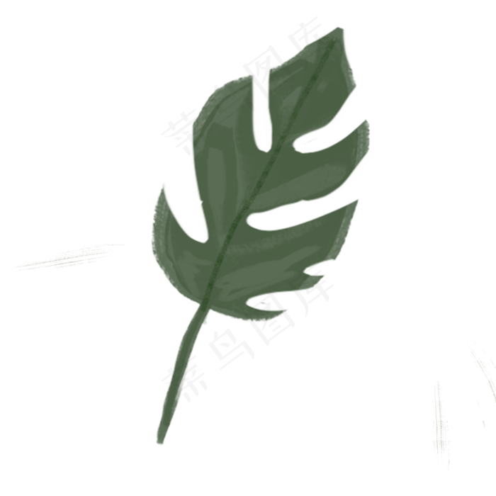 卡通植物绿叶下载