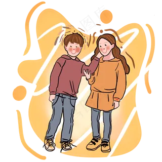 儿童节可爱摸脸小伙伴