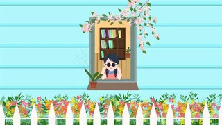 小清新系列生机勃勃的春天