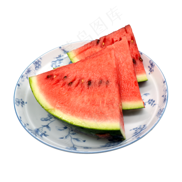 一盘西瓜