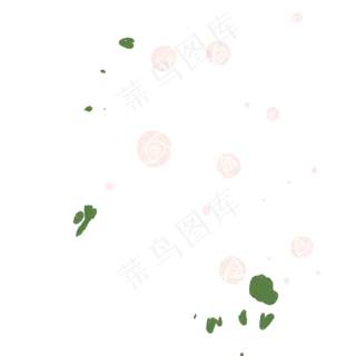 卡通漂浮的花朵下载