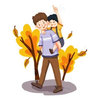 24节气立秋节卡通套图3