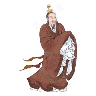 张道陵国学道家名士,免抠元素