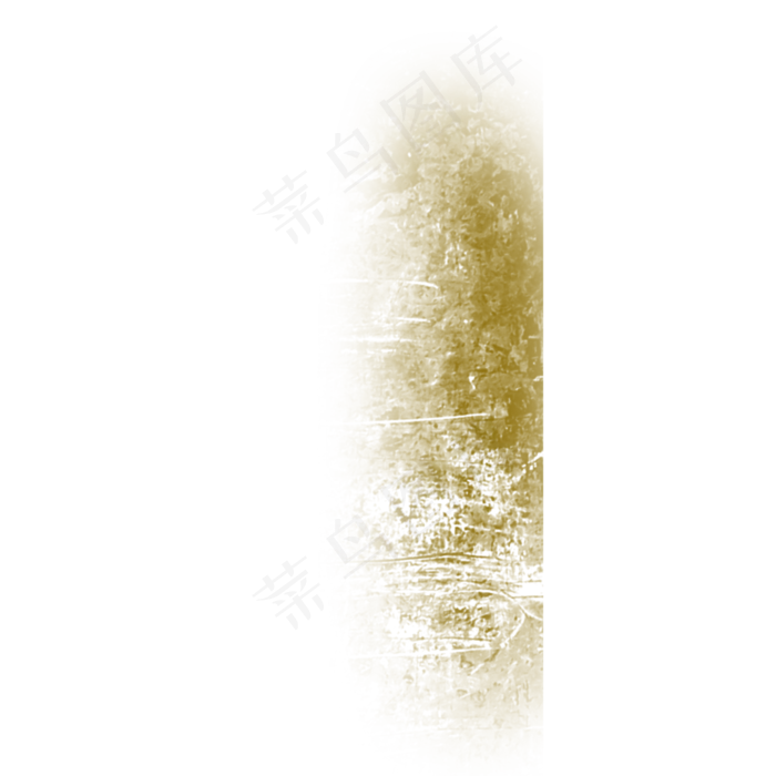 金色锈迹笔刷免抠图(2000X2000(DPI:300))psd模版下载