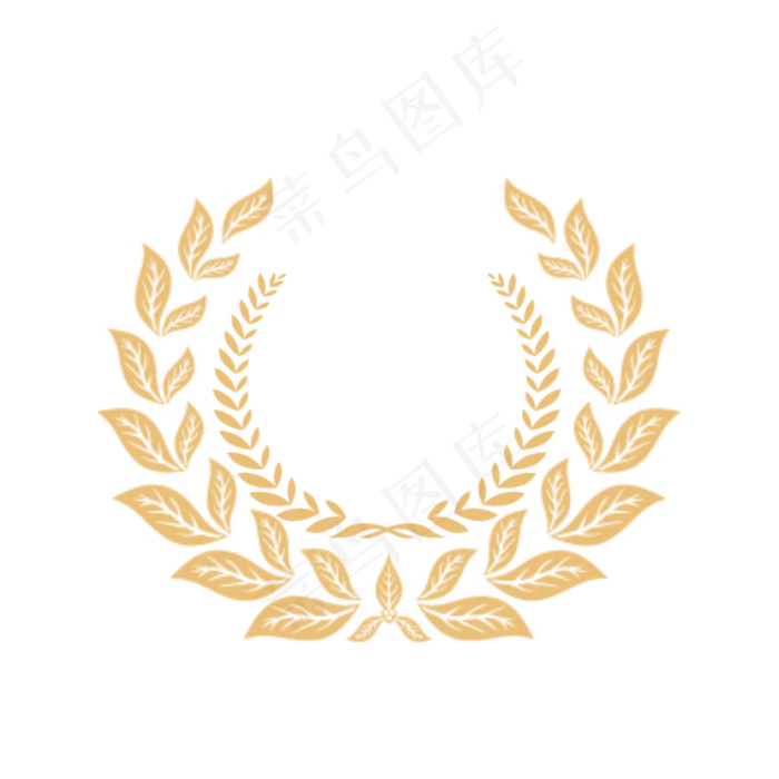 树叶的手绘小米谷穗(2000*2000px 72 dpi )psd模版下载