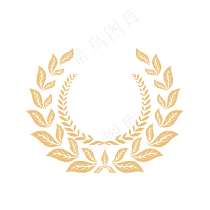 树叶的手绘小米谷穗(2000*2000px 72 dpi )psd模版下载