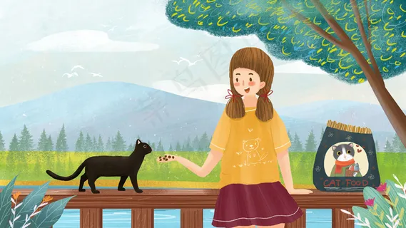 宠物生活场景之可爱猫咪治愈 宠物生活场景之可爱猫咪治愈