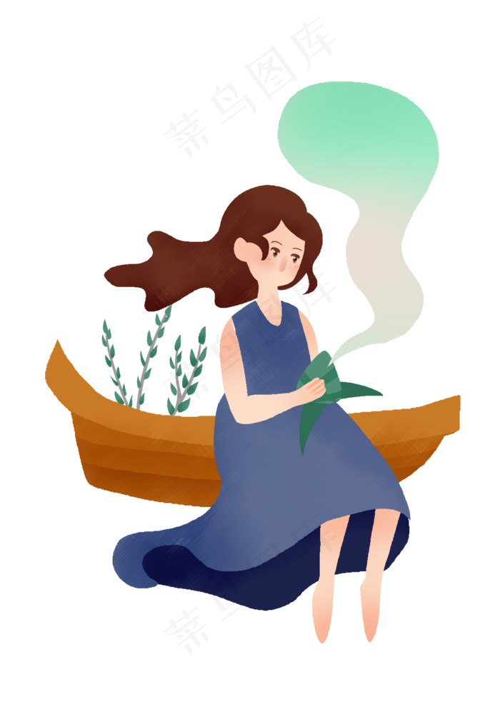 端午节的粽子插画