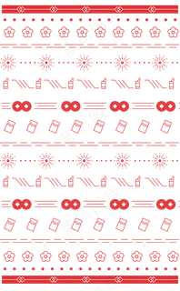 中国风新年底纹,免抠元素