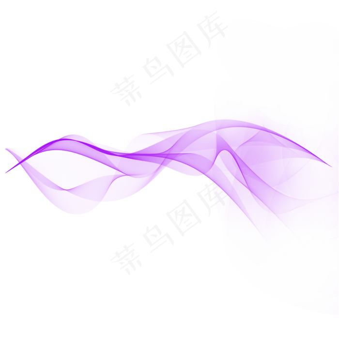 不规则紫色飘纱飘舞效果,免抠元素(2000*2000px 300 dpi )psd模版下载