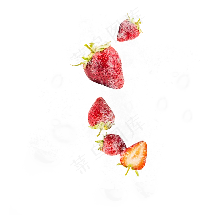 夏季草莓(4724X4724(DPI:3000))psd模版下载