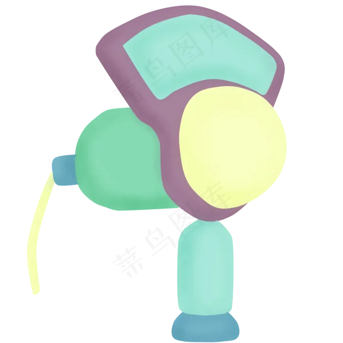 漂亮卡通麦克风(2000X2000(DPI:300))psd模版下载