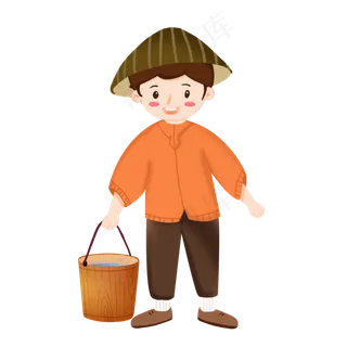 劳动节农民人物素材