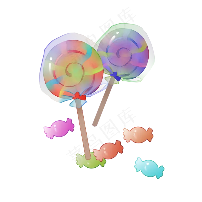 糖果儿童节六一礼物食品(2000X2000(DPI:300))psd模版下载