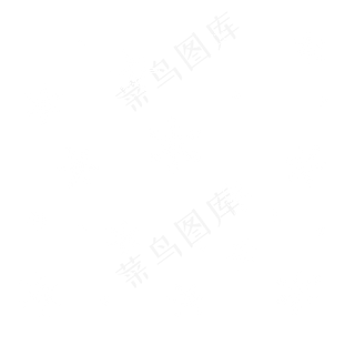 白色矢量冰雪霜花漂浮装饰元素可,免抠元素