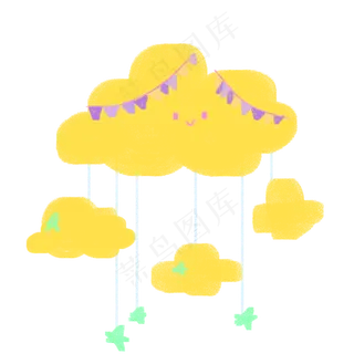 儿童节可爱云朵