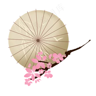 清明时节雨纷纷雨伞装饰 清明时节雨纷纷雨伞装饰