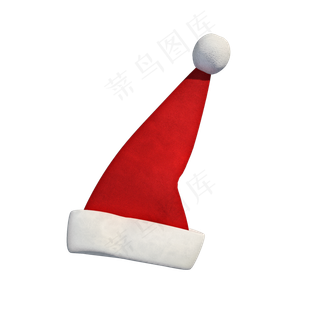 仿真圣诞帽png图,免抠元素