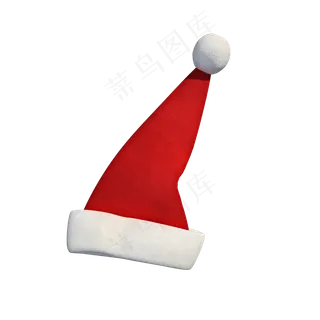 仿真圣诞帽png图,免抠元素