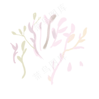 卡通彩色植物下载