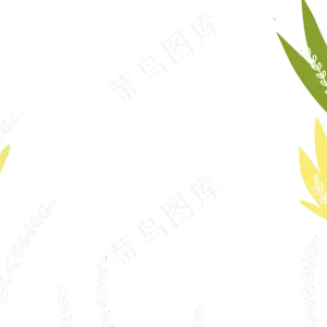 卡通植物边框下载