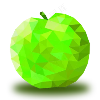 夏季夏天暑期手绘卡通几何多边形