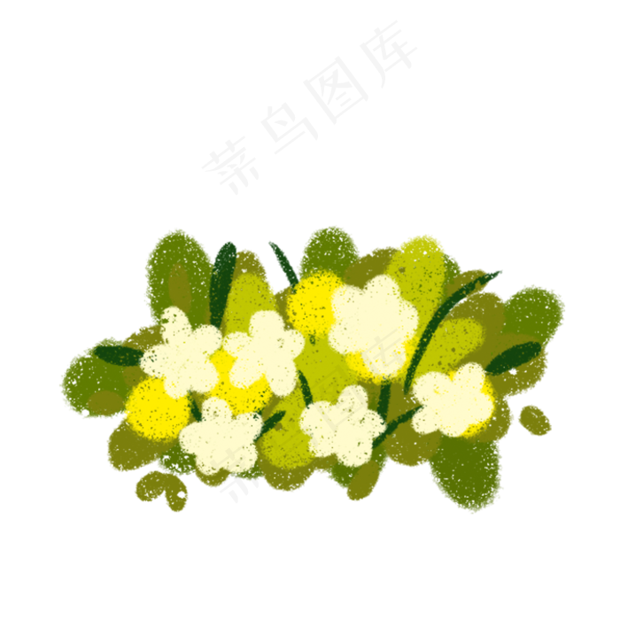 春天植物PNG下载