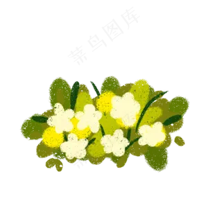 春天植物PNG下载