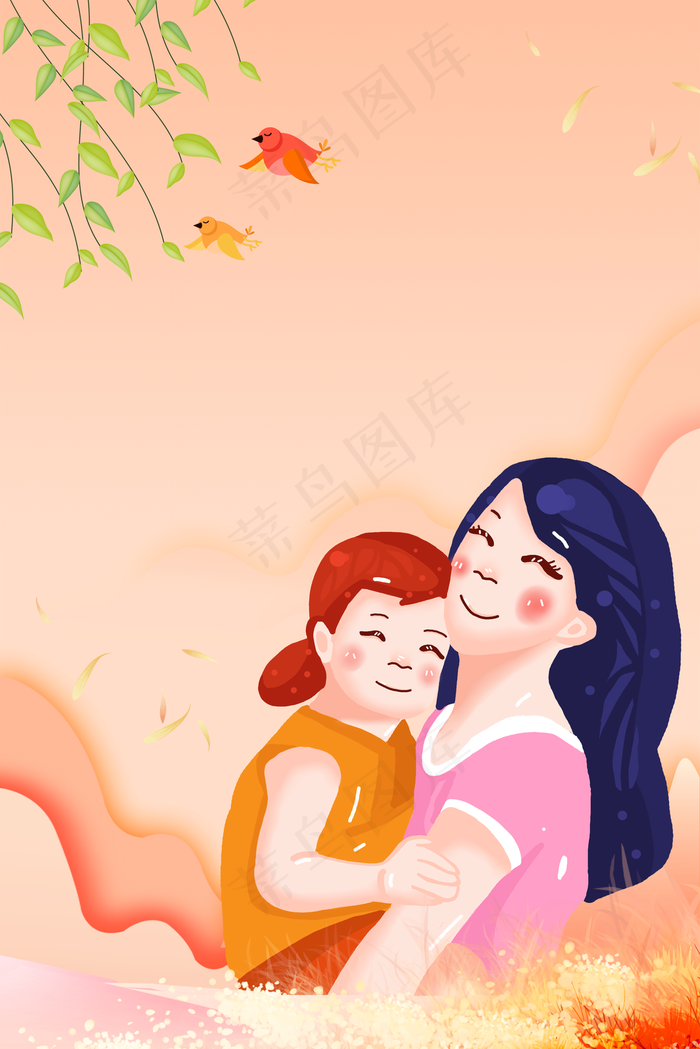 感恩母亲节活动宣传促销海报