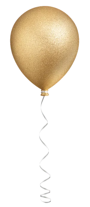 气球金粉气球,免抠元素