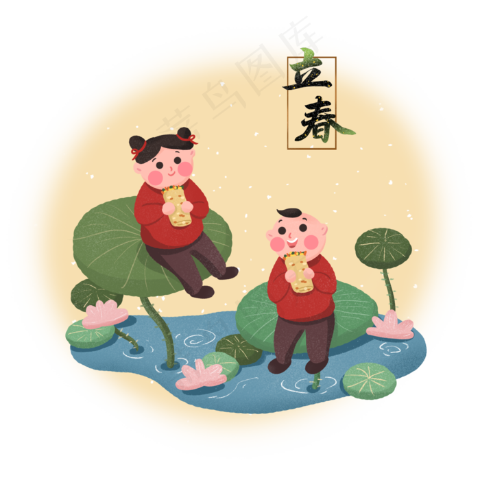 立春春天二十四节气中国传统