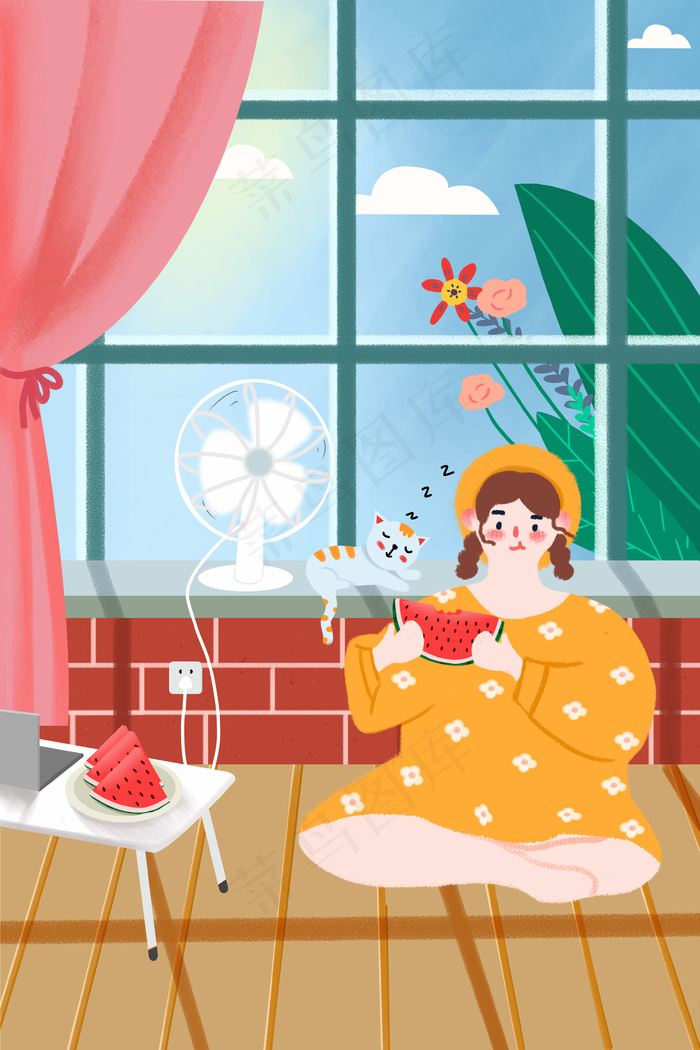 二十四节气立夏吃西瓜