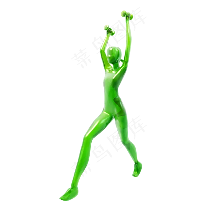 质感运动小人png图(2000X2000(DPI:300))psd模版下载