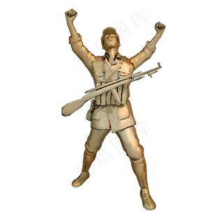 仿真红军人物png图