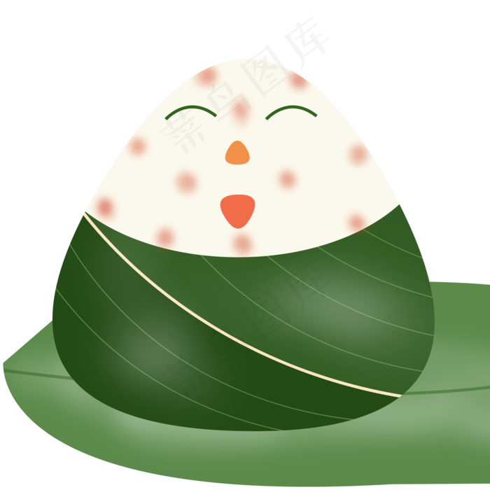 五月端午节蜜豆粽子