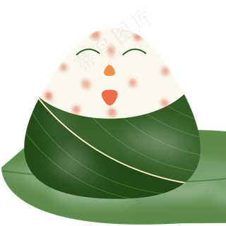 五月端午节蜜豆粽子