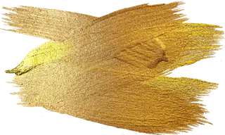 卡通手绘金色金粉图