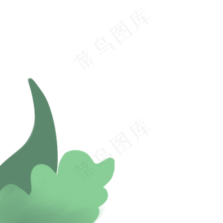 卡通植物绿叶下载