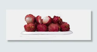 夏日水果红毛丹多汁