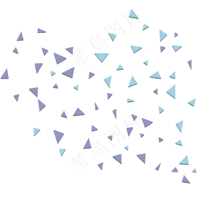 水彩卡通黑色碎片(4000X3543(DPI:300))ai矢量模版下载