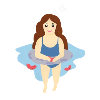 清新立夏节气元素