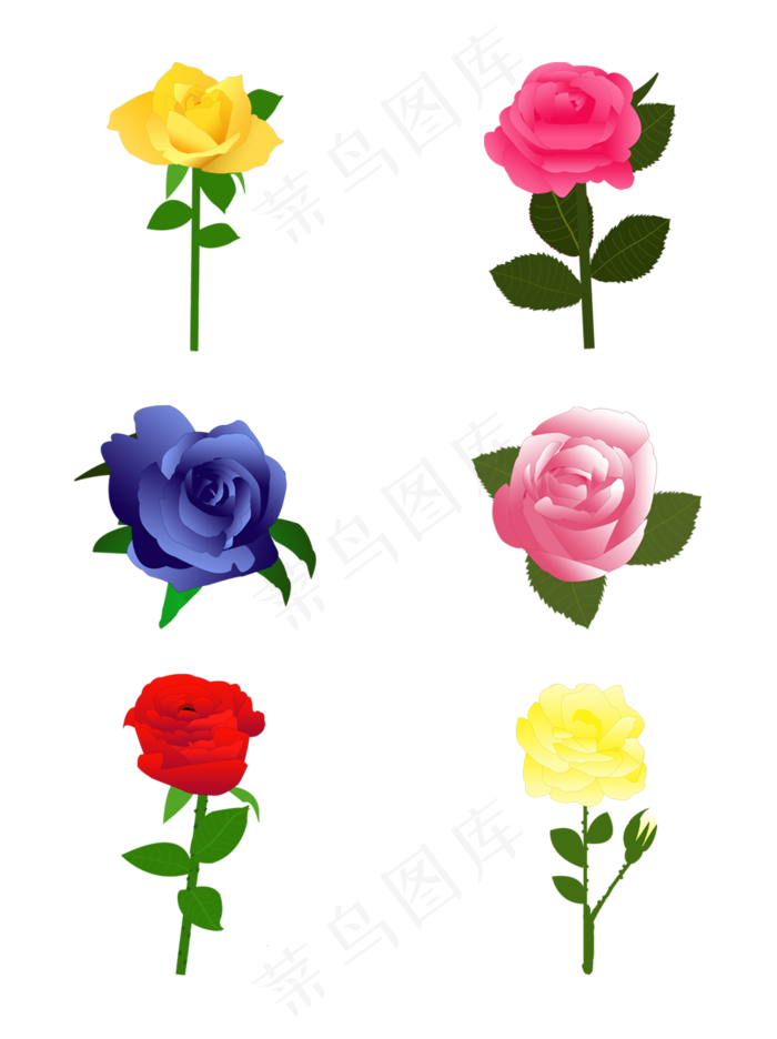 玫瑰花朵玫瑰花枝香槟玫瑰红玫瑰(1024X1369(DPI:300))psd模版下载
