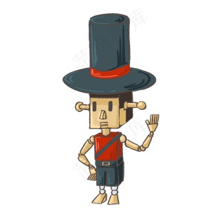 六一儿童节玩具士兵