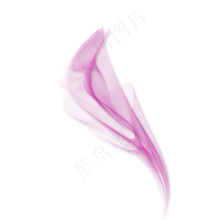 水彩紫色美丽泼墨