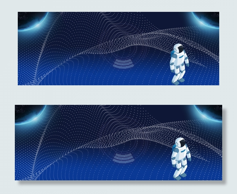 科技未来人工智能海报