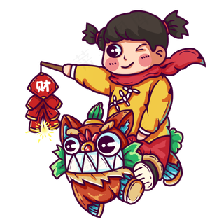 黄色衣服年娃女生