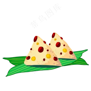 端午节红豆粽子