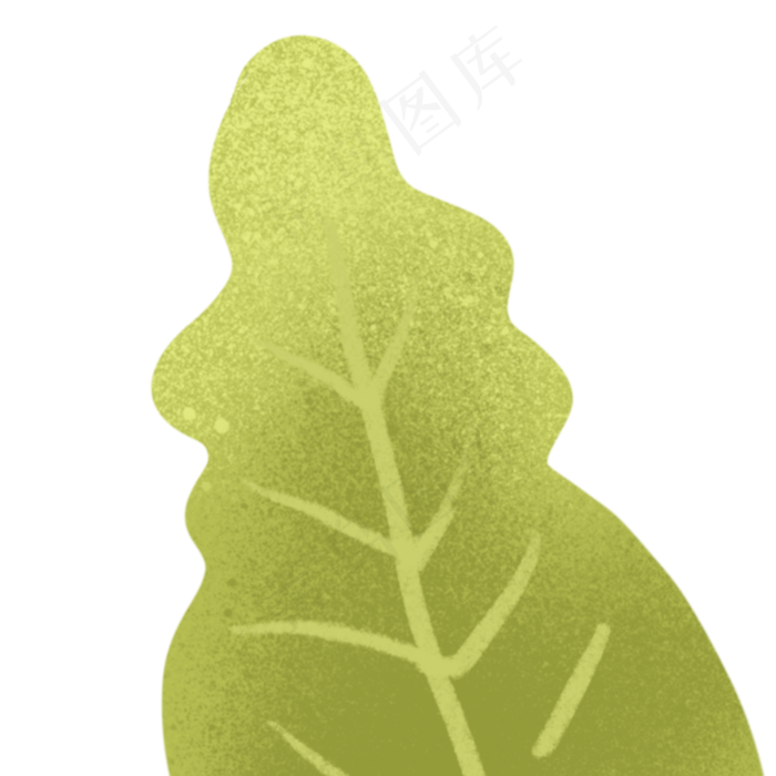 枝叶春季自然植物(2000X2000(DPI:300))psd模版下载
