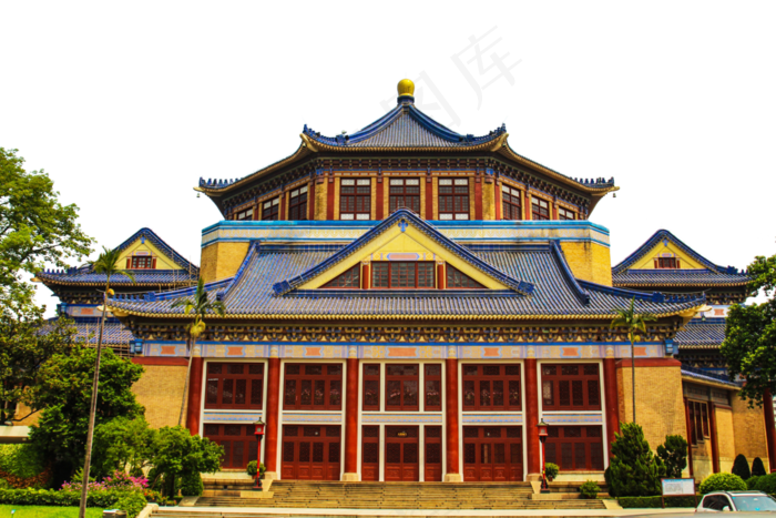 中山纪念堂侧面