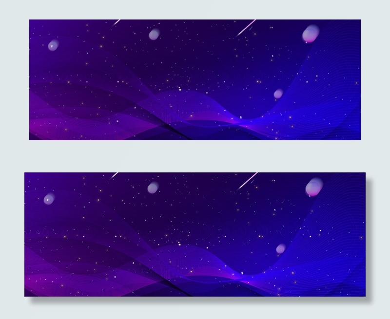 蓝色简约几何科技线条